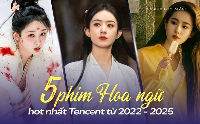 Top phim hot nhất Tencent từ 2022 - 2025: Triệu Lệ Dĩnh, Lưu Diệc Phi xếp sau cái tên này