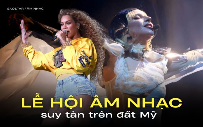 Lễ hội âm nhạc suy tàn trên đất Mỹ