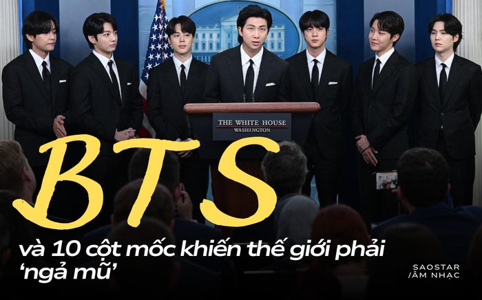 BTS: Từ nhóm nhạc bị xem thường đến biểu tượng toàn cầu tại Nhà Trắng