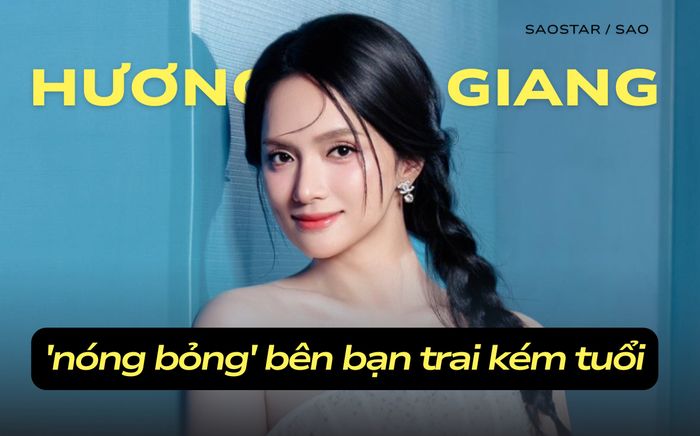 Khoảnh khắc Hương Giang gợi cảm bên cạnh bạn trai tin đồn gây sốt
