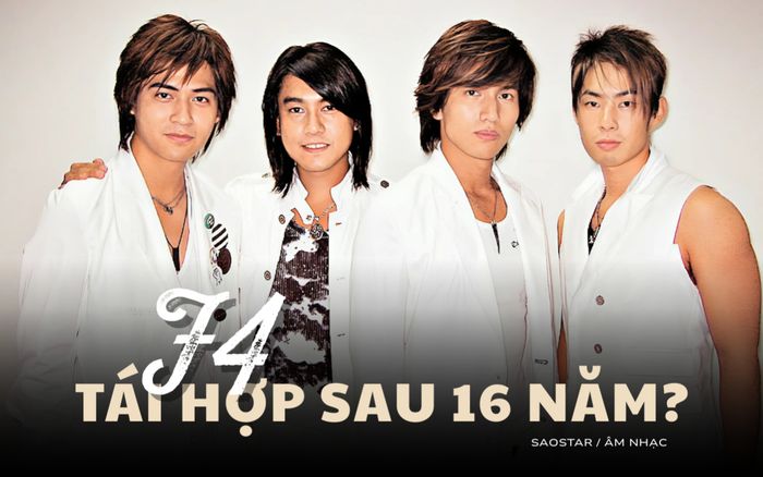 F4 tái hợp sau 16 năm: Hồi ức 'Vườn sao băng' trở lại?