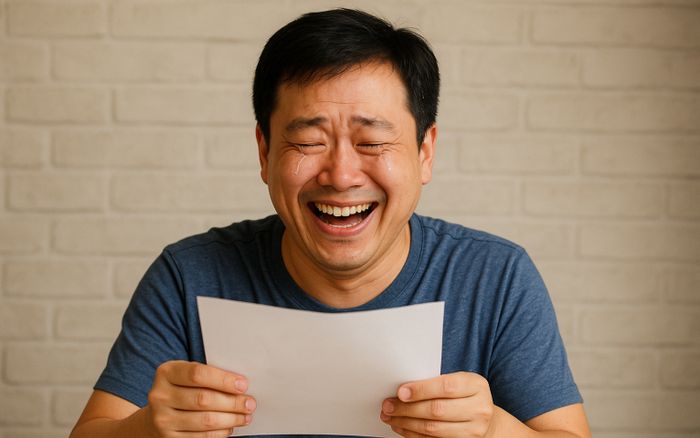 Học sinh tiểu học viết văn tả ông bố giám đốc, đọc câu cuối ai cũng 'cười lăn'