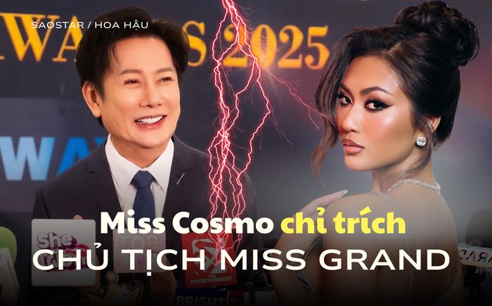 Hoa hậu Hoàn vũ chỉ trích hành động miệt thị phụ nữ của chủ tịch Miss Grand