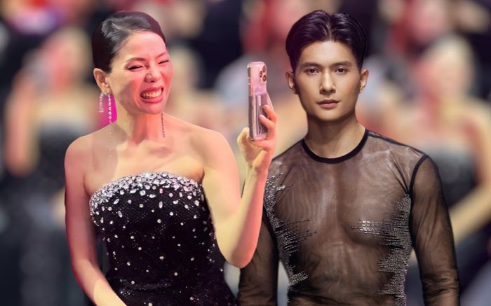 Phản ứng của Lệ Quyên khi xem bạn trai kém 12 tuổi mặc xuyên thấu diễn thời trang