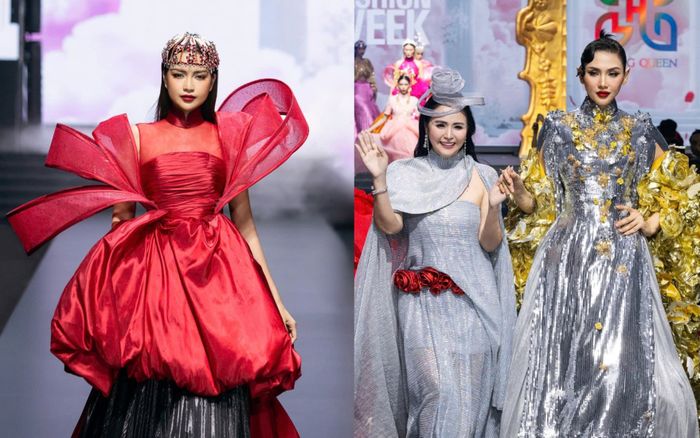 Hoa hậu Ngọc Châu bị thuyết phục bởi tình yêu thời trang và tâm huyết của NTK Thanh Hương Bùi