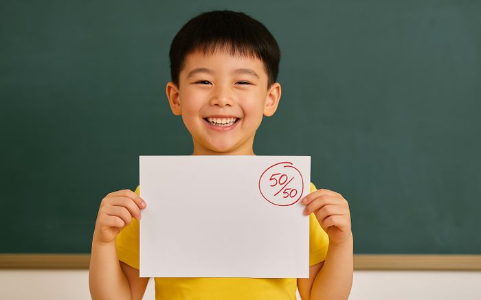 Bài văn trắng tinh được chấm điểm tuyệt đối, nhiều người thốt lên: Quá đỉnh!