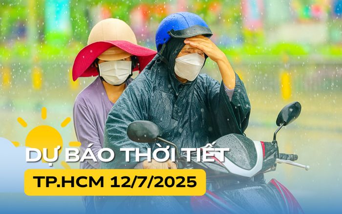 Thời tiết tại TP.HCM và Nam Bộ (12/7)
