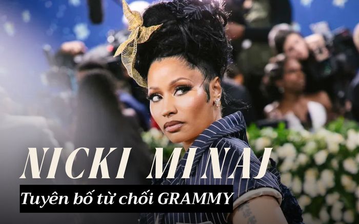 Nicki Minaj tiếp tục lên tiếng việc bị GRAMMY phớt lờ