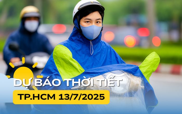 Thời tiết ngày mai (13/7) tại TP.HCM và Nam Bộ