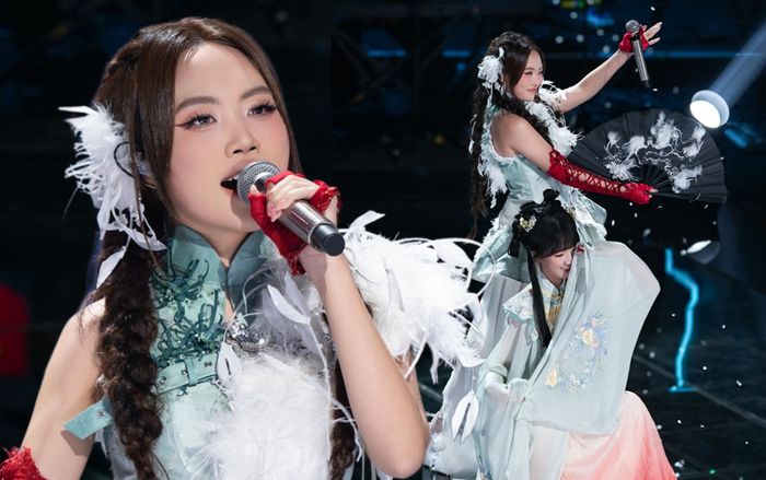 Clip 32 giây hé lộ 'chiêu độc' giúp Phương Mỹ Chi thắng lớn bán kết Sing! Asia