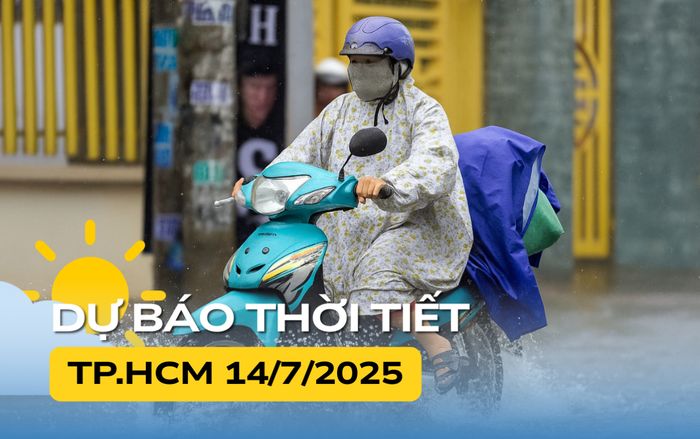 Thời tiết ngày mai (14/7) tại TP.HCM và Nam Bộ