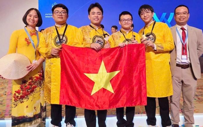 Học sinh Việt Nam giành thành tích 'khủng' tại Olympic hóa học lớn nhất thế giới