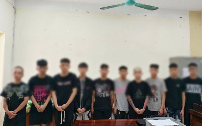 1 người tử vong, 10 thanh thiếu niên bị bắt ở Hà Nội