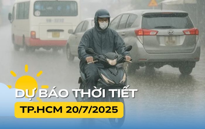Thời tiết ngày mai (20/7) tại TP.HCM và Nam Bộ