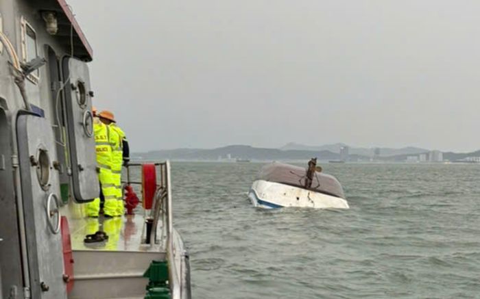 Công an tỉnh Quảng Ninh thông tin ban đầu vụ tàu du lịch bị lật trên vịnh Hạ Long