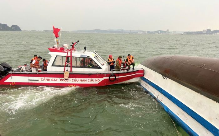 Vụ lật tàu trên Vịnh Hạ Long: Đã xác định được danh tính thi thể mới tìm thấy