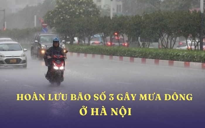 Mây dông bủa vây Hà Nội, nguy cơ lốc, sét và gió giật trong vài giờ tới