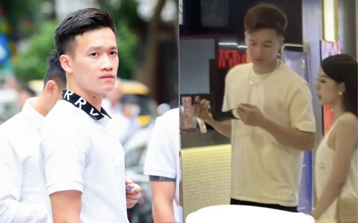Cầu thủ Hoàng Đức được bắt gặp hẹn hò ở chốn đông người?