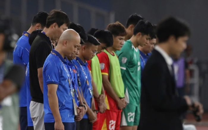 Lời chia buồn của HLV Kim Sang Sik