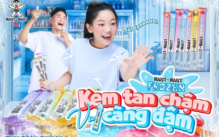 Gen Z yêu thích gì ở kem ống Want Want Frozen?