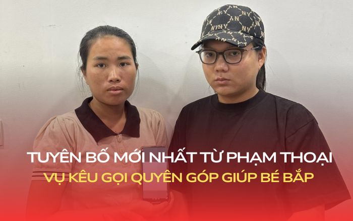 Tuyên bố mới nhất của Phạm Thoại về vụ kêu gọi hơn 16 tỷ giúp bé Bắp gây chú ý