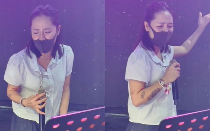 Nữ ca sĩ Việt đeo khẩu trang tập nhạc, giọng hát khiến ai cũng bất ngờ