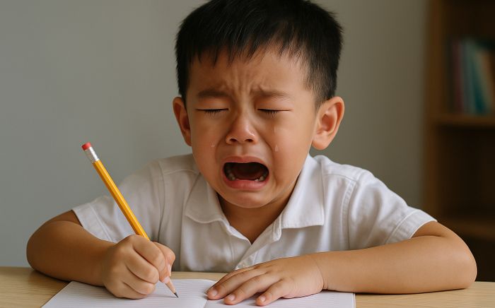 Nhắc đến bố trong bài văn, cậu bé tiểu học khiến tim ai cũng thắt lại