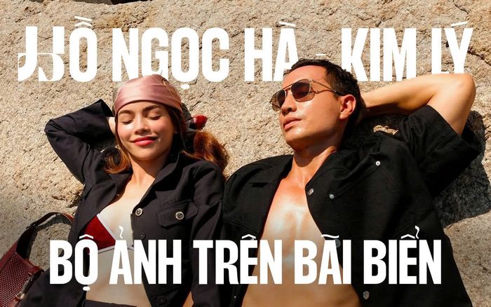 Hồ Ngọc Hà - Kim Lý gây sốt với bộ ảnh tình nhân táo bạo trên bãi biển