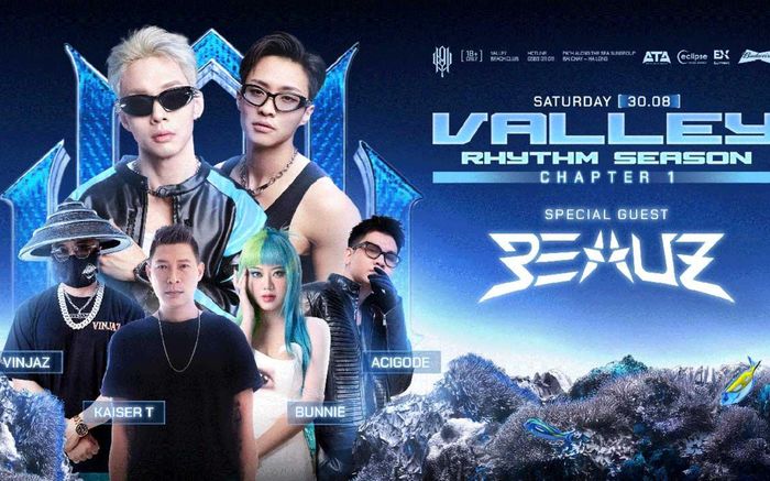 Valley Rhythm Season - Chapter 1: Blue Ritual” - Đại nhạc hội Techno tiêu chuẩn đầu tiên ngoài trời tại Việt Nam