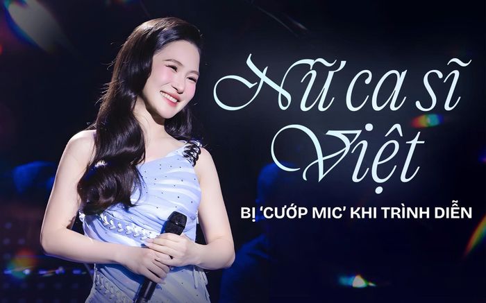 Nữ ca sĩ Việt bị 'cướp mic' khi đang trình diễn ca khúc triệu view, khán giả há hốc mồm ngỡ ngàng