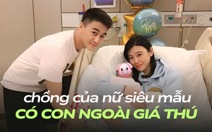 Rộ tin chồng của nữ siêu mẫu đình đám có con ngoài giá thú