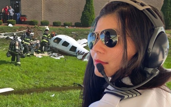 Hình ảnh cuối cùng của nữ phi công gốc Việt tử nạn vì rơi máy bay ở Mỹ