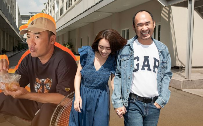 Hai thái cực đối lập của vợ chồng Thu Trang - Tiến Luật trên phim trường