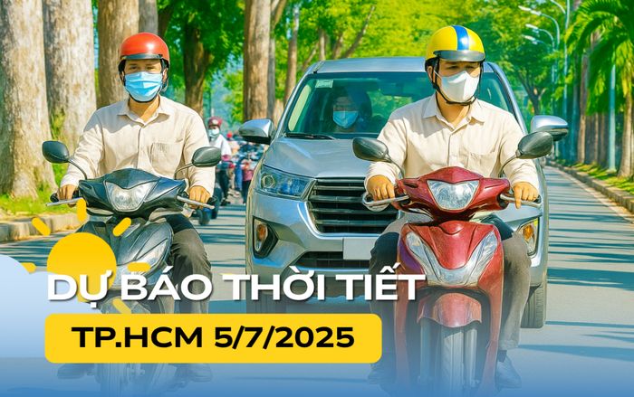 Thời tiết ngày mai (5/7) tại TP.HCM và Nam Bộ