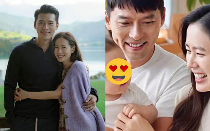 Hyun Bin và Son Ye Jin 'trượt tay' công khai ảnh cận mặt quý tử?