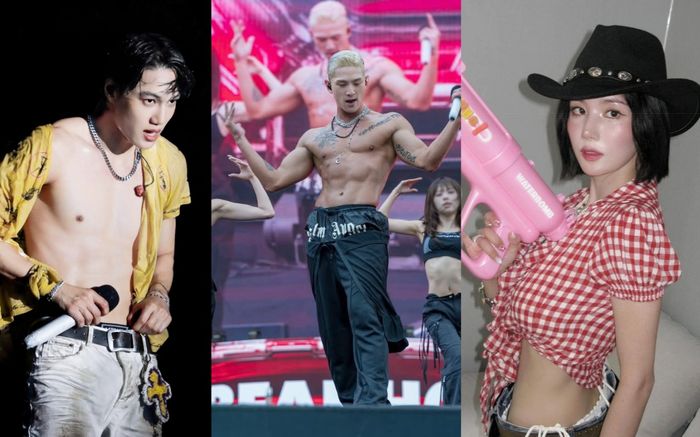 KAI, Kwon Eun Bi và loạt khoảnh khắc nóng bỏng nhất Waterbomb Seoul 2025