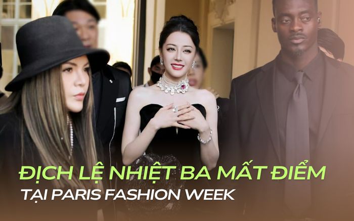 Địch Lệ Nhiệt Ba mất điểm tại fashion week quốc tế