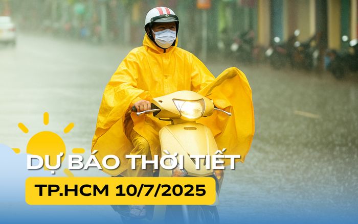Thời tiết ngày mai (10/7) tại TP.HCM và Nam Bộ