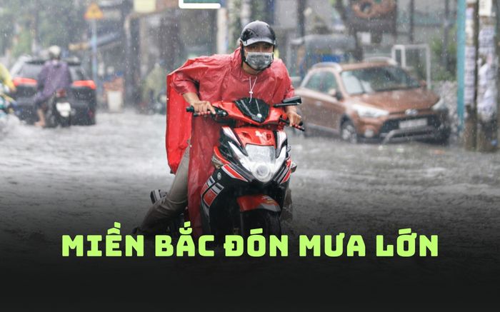 Miền Bắc lại sắp đón mưa to sầm sập