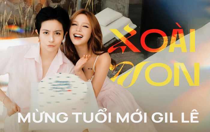Xoài Non mừng tuổi mới Gil Lê, cộng đồng mạng phát hiện chi tiết gây 'bão'
