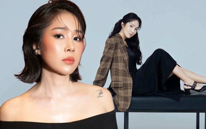 Lê Phương khiến 2 con 'sốc' với diện mạo mới