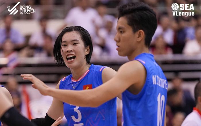 Tuyệt vời, Việt Nam xuất sắc lật đổ Thái Lan ở SEA V-League