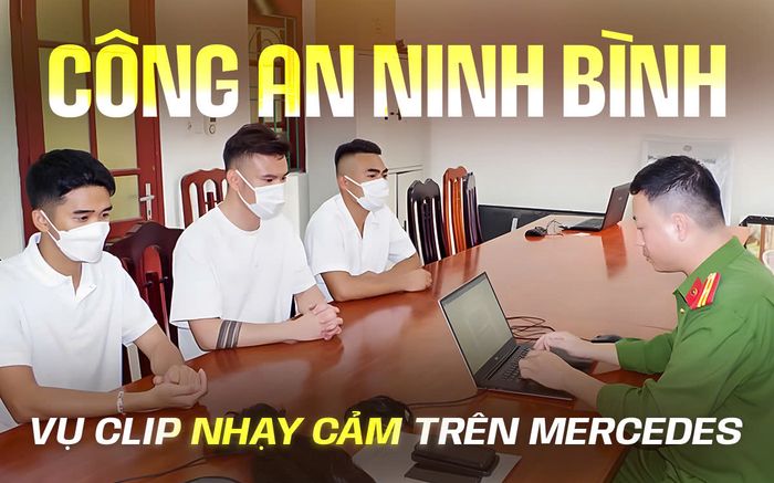 Công an Ninh Bình thông tin vụ clip cô gái có hành vi nhạy cảm với nam tài xế trên Mercedes