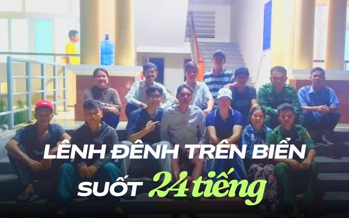 Ngư dân lênh đênh trên biển suốt 24 tiếng, may mắn thoát chết nhờ cách này
