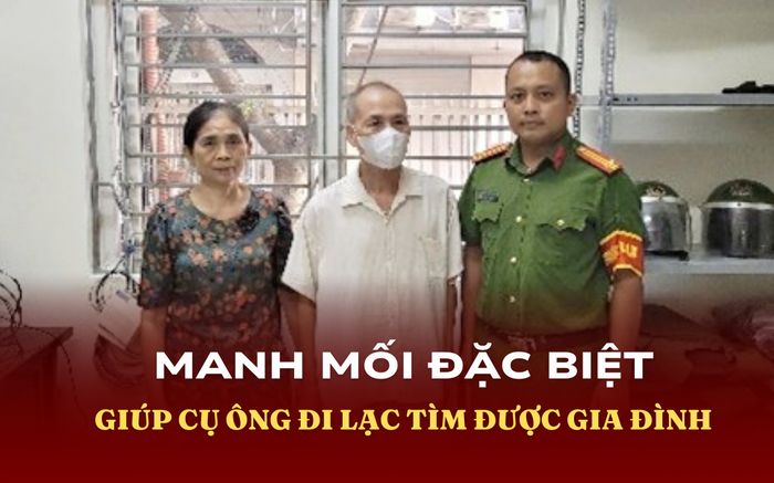 Cụ ông đi lạc được đoàn tụ với gia đình nhờ manh mối đặc biệt từ bệnh viện