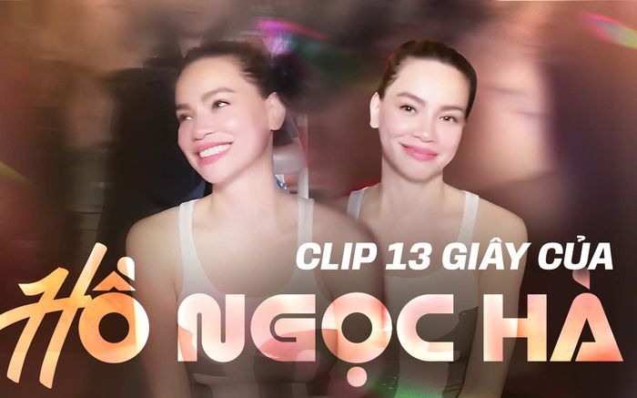 Dậy sóng clip 13 giây lộ rõ điều đặc biệt của Hồ Ngọc Hà ở tuổi 40