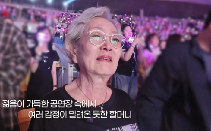 Nữ diễn viên gạo cội 87 tuổi lần đầu dự concert K-Pop, rơi nước mắt trước MONSTA X