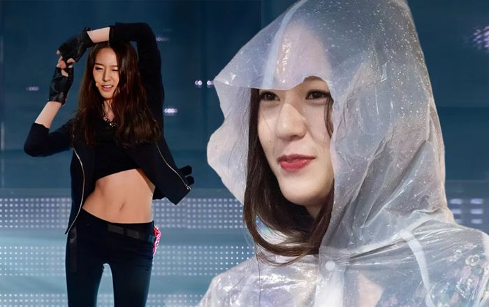 Nữ ca sĩ dầm mưa gây dậy sóng, một điểm trên cơ thể khiến dân tình ngất lịm