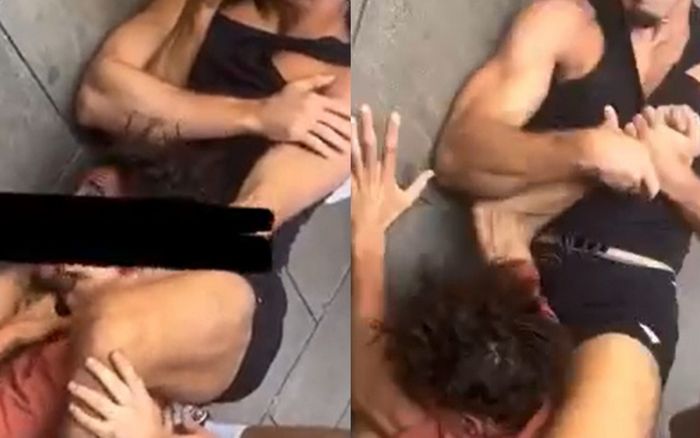 Giật dây chuyền trên phố, tên cướp nhận ngay bài học khi gặp trúng cao thủ