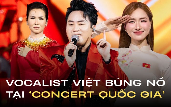 Tùng Dương, Võ Hạ Trâm và Hòa Minzy bùng nổ tại 'concert quốc gia': Tín hiệu đáng mừng cho vocalist Việt Nam